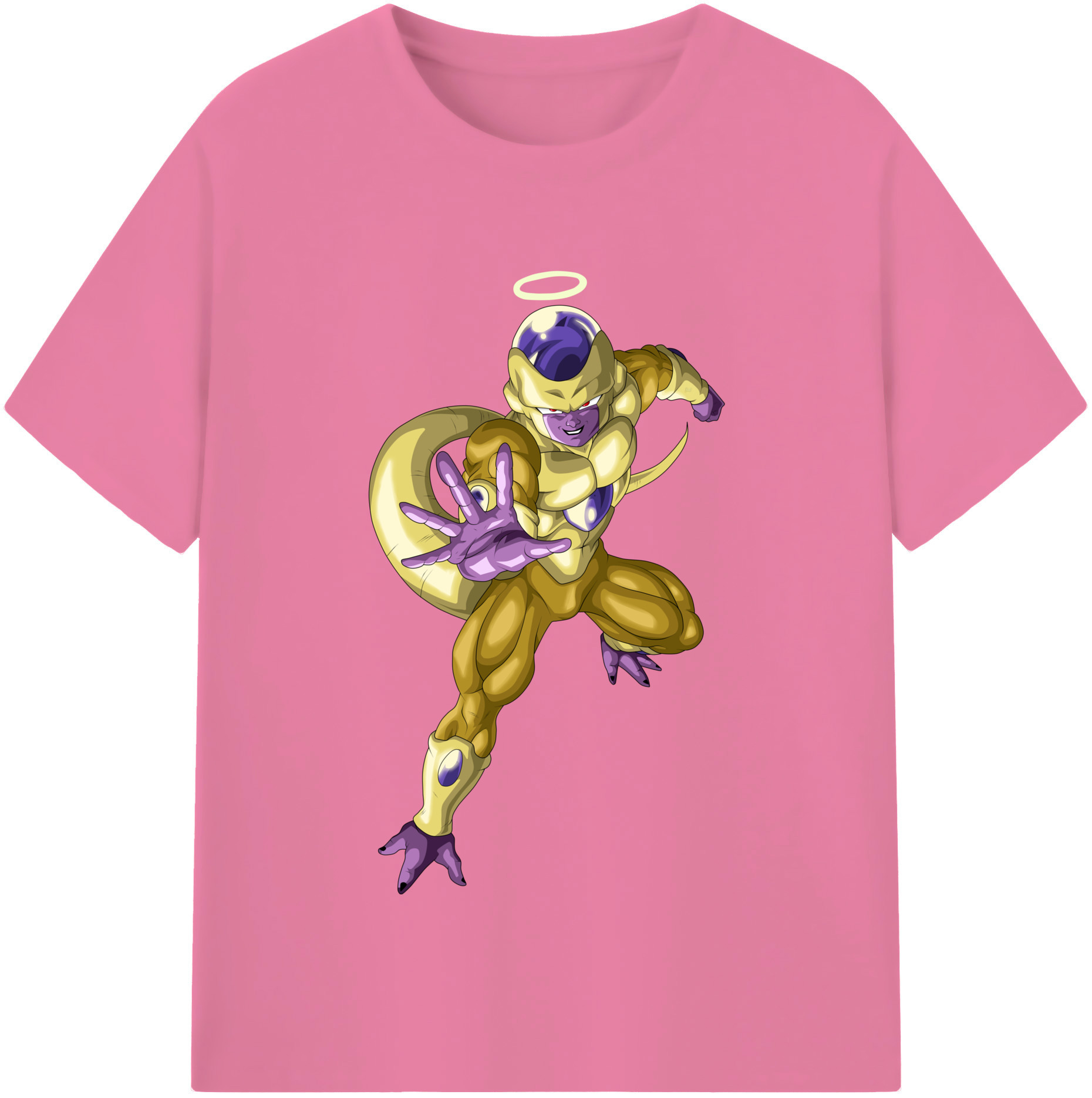 （画像用） ドラゴンボール フリーザ DRAGON BALL Frieza 綿100％半袖Tシャツ（フロントプリント）